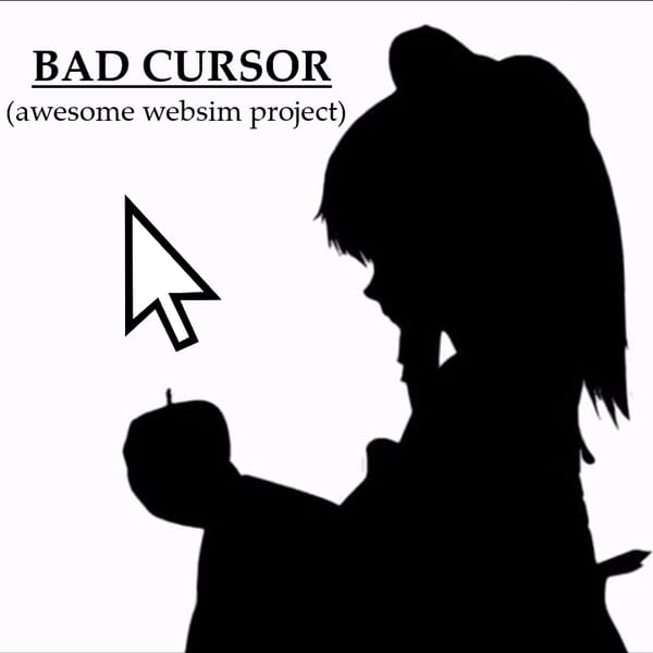 BAD CURSOR (bad apple but uhmmm yeah.)