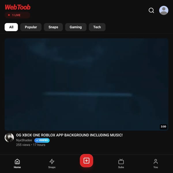 WebToob - Future of Videos
