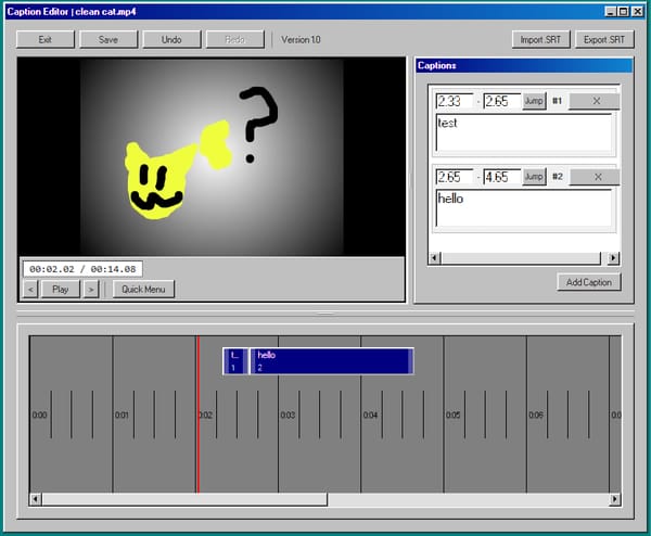 Caption Editor