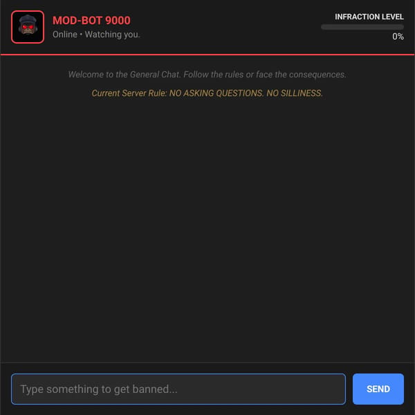 BAN HAMMER: Speedrun