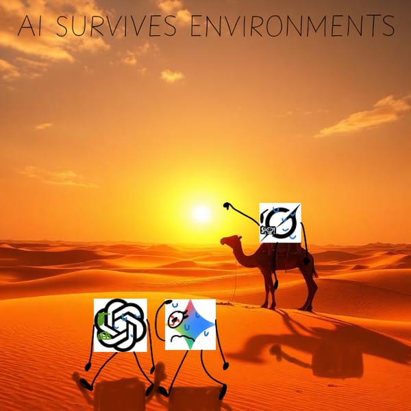 AI Survives Environments