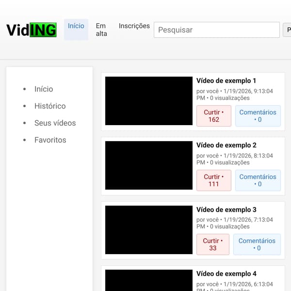 VidING - Broadcast Yourself.(🇧🇷)