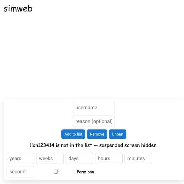 simweb