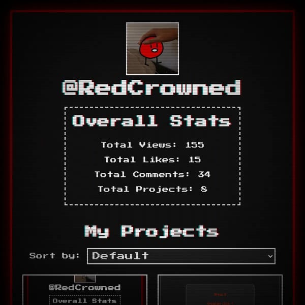 RedCrowned's Funny Profile