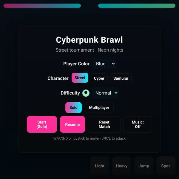 Cyberpunk Brawl