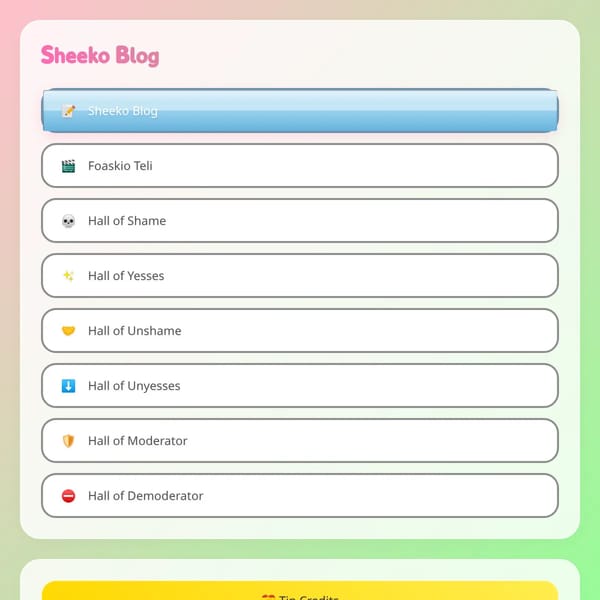 Sheeko Blog 2.0