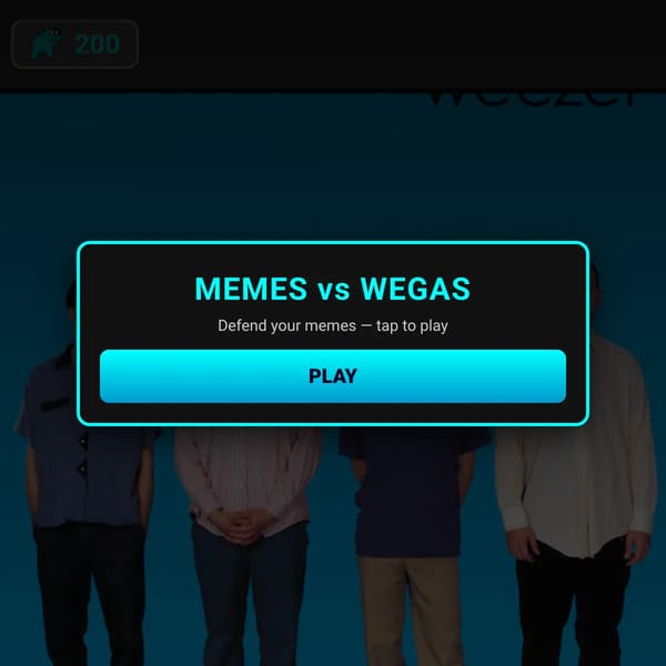 Memes vs Wegas