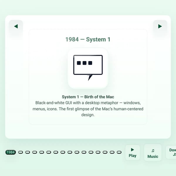 MacOS Evolution