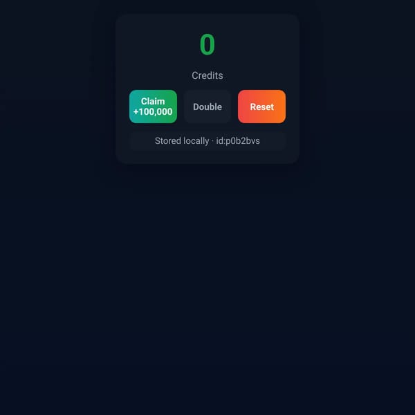 Need Credits