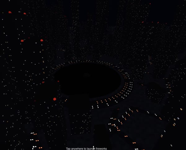 City Night Fireworks