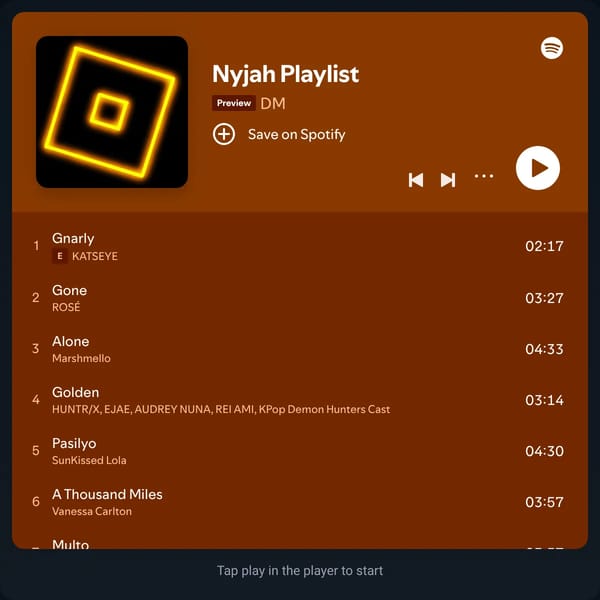 My Spotify Playlist