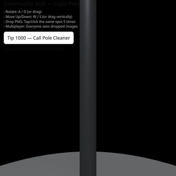Community pole