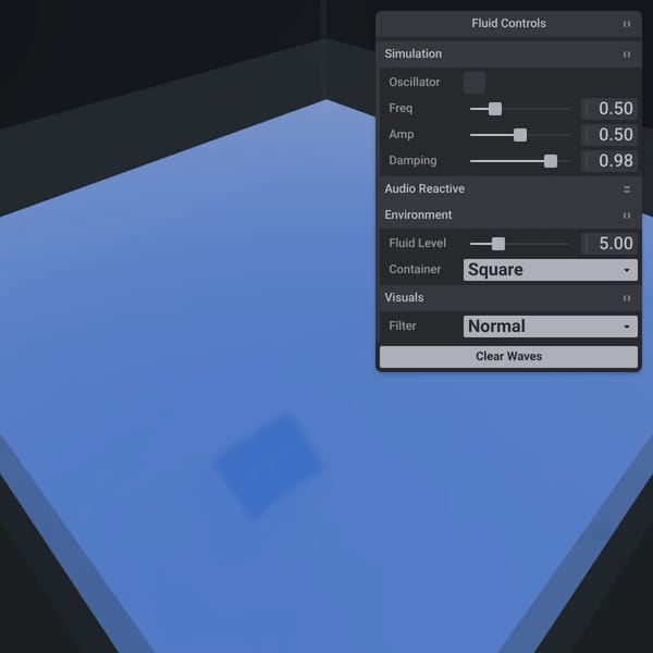 3d Fluid Cymatics VIS (rexed with mic input&fileup)