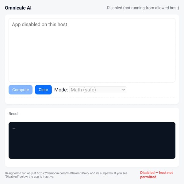 Omnicalc AI
