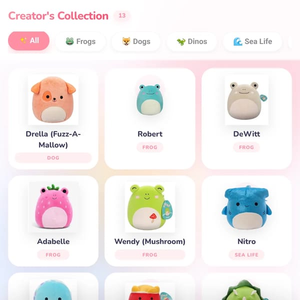 MY squishmallow collection