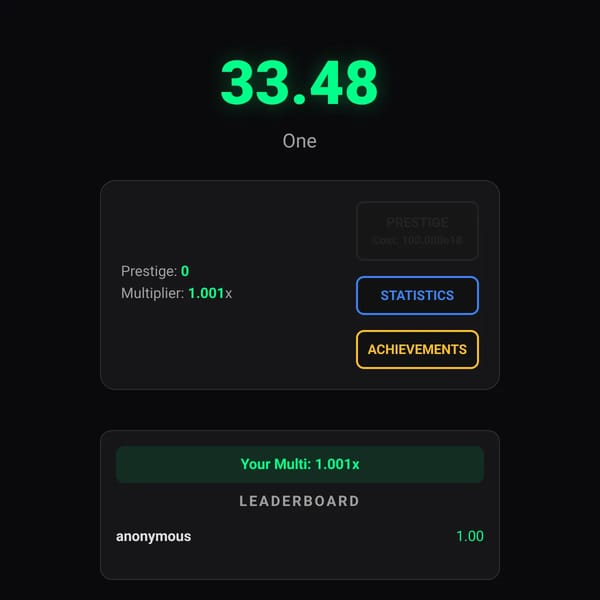 Infinite Growth Simulator