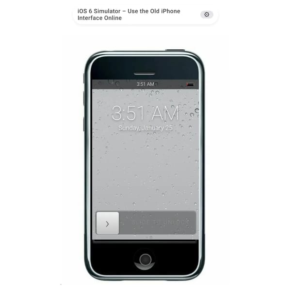 iOS 6 simulator (but better)