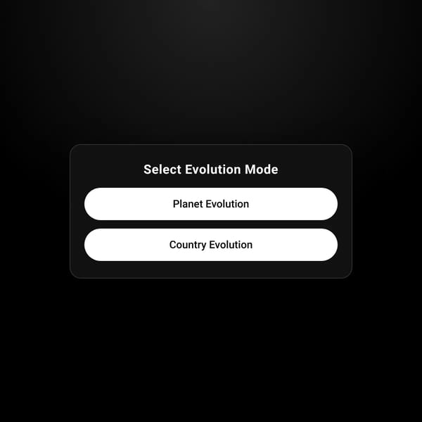 Planet And Country Evolution Simulator