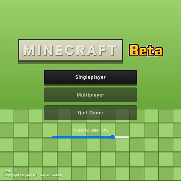 minecraft beta