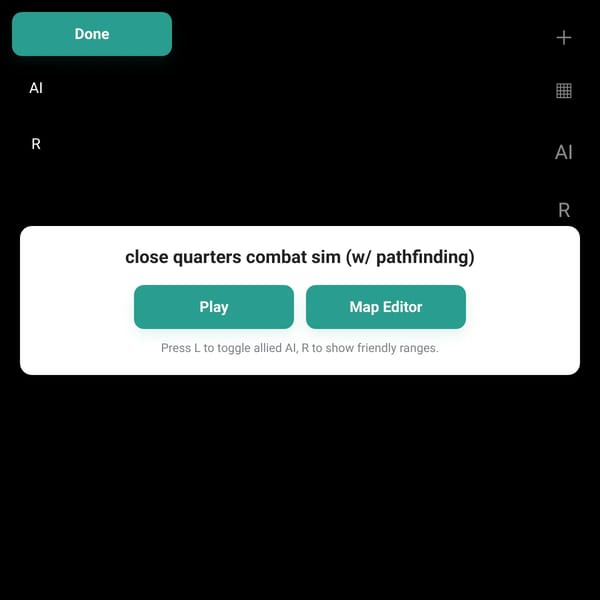 close quarters combat sim (w/ pathfinding)