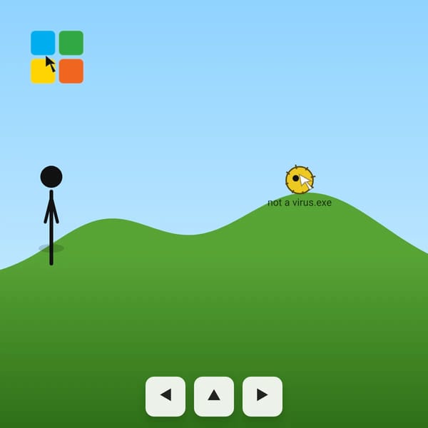 you are a stick man