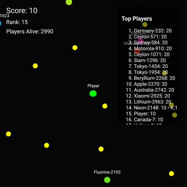 Snake.io - Multiplayer Snake Game