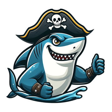 Pirate vs Sharks