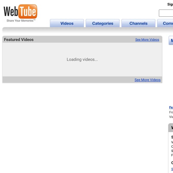 WebTube  [Alpha]