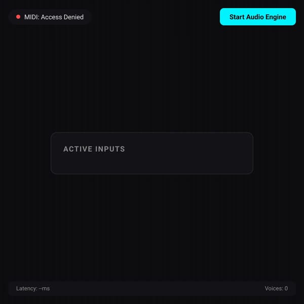 MIDI Input Player