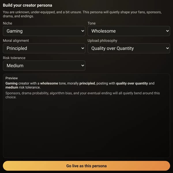 Creator Simulator