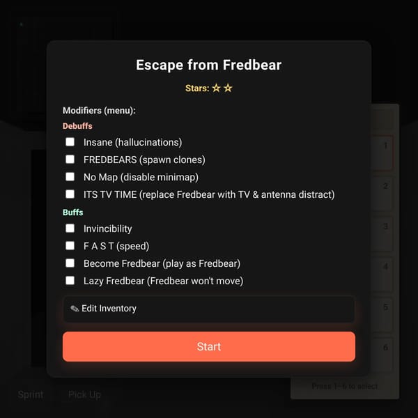 escape from fredbear