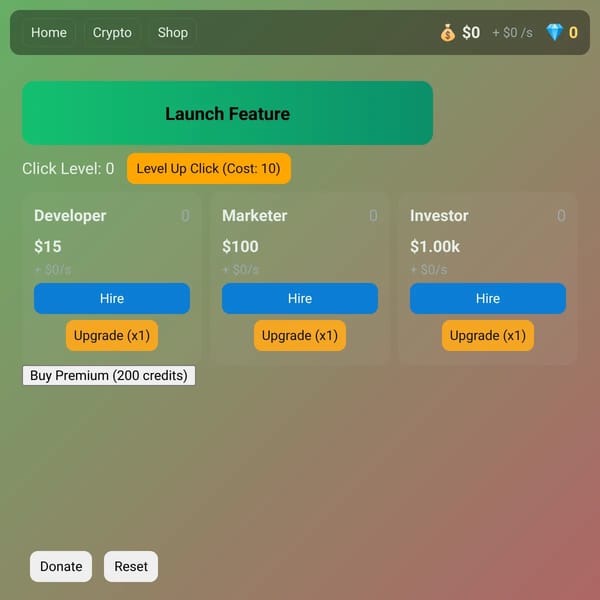 Startup Idle