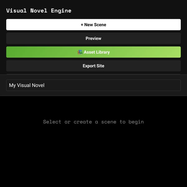 Visual Novel Engine