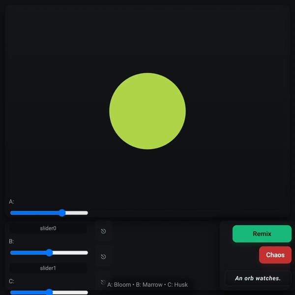 Circle game.