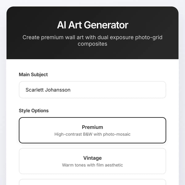 AI Art Generator - Premium Wall Art