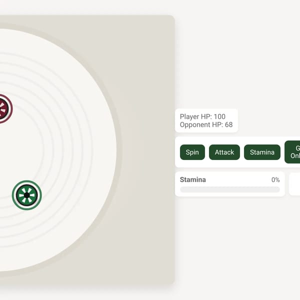 Top Arena — Digital Spinner Battle