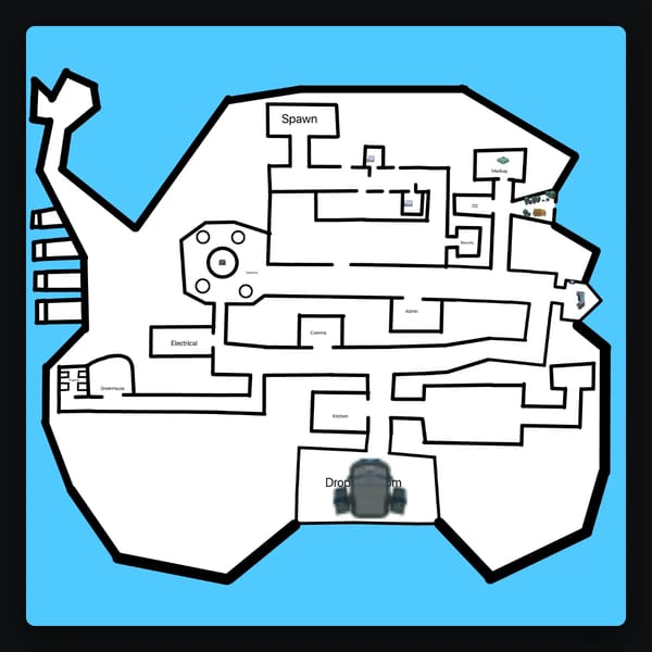Game Map Schematic