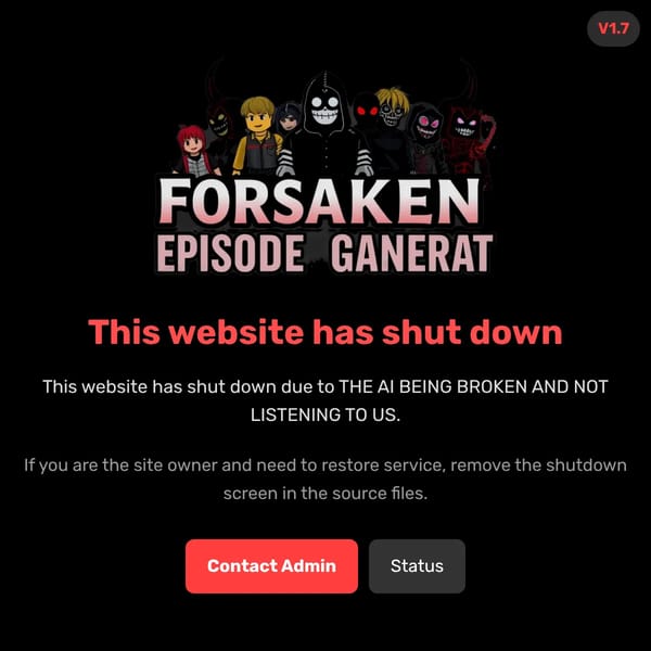 Forsaken Episode Generator [SHUT DOWN]