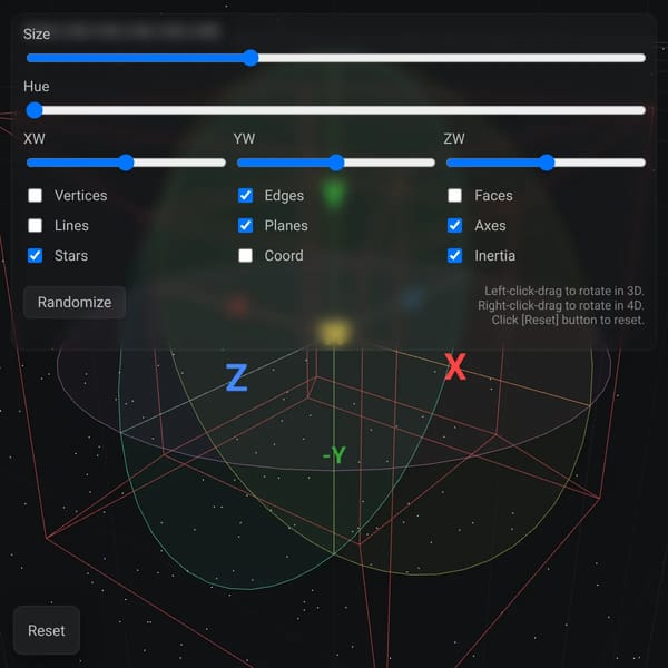 Tesseract — 4D Viewer