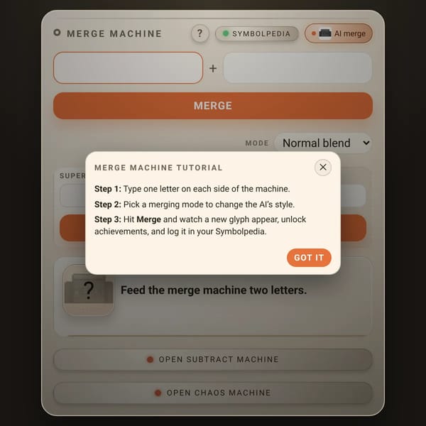 Merge Machine *not mine its from 4U_all also like his game btw*