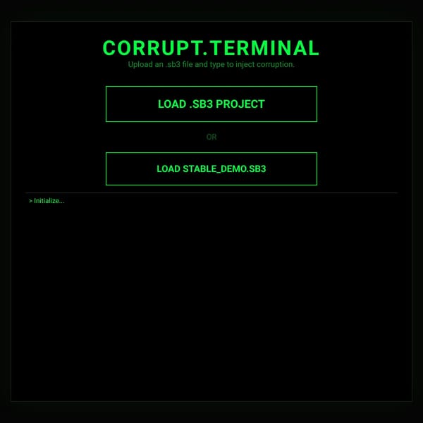 Scratch Corruptor