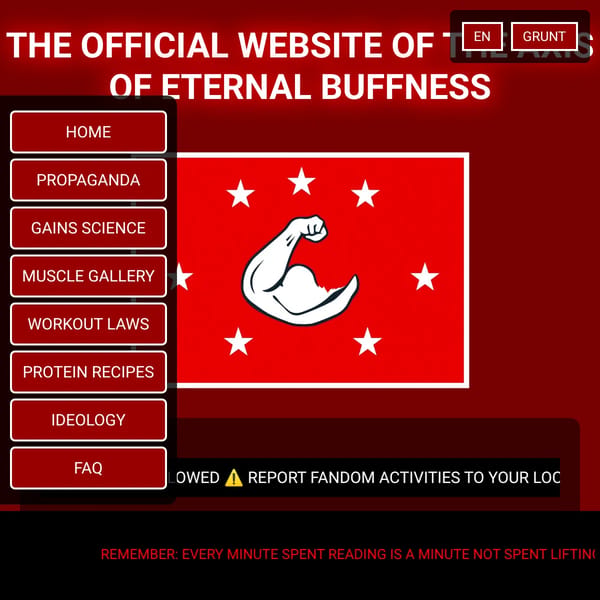 The Official Website of the Axis of Eternal Buffness