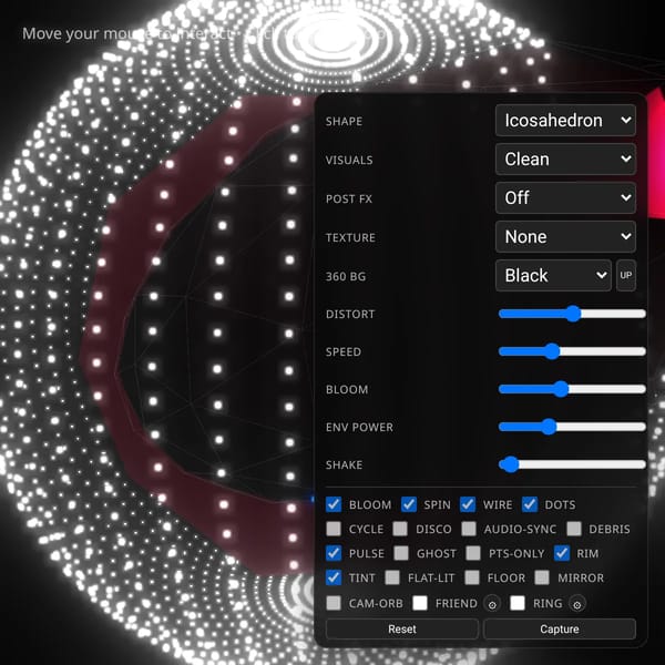 3D Color Morphing Shape