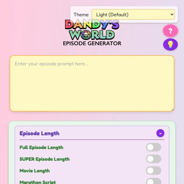 Dandys world!