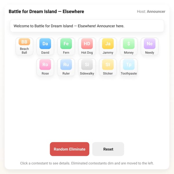 Battle for Dream Island Elsewhere