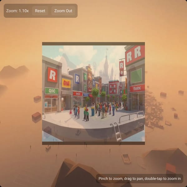 Infinite Zoom — Roblox Universe