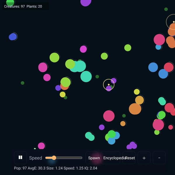 Evolution Simulator 2