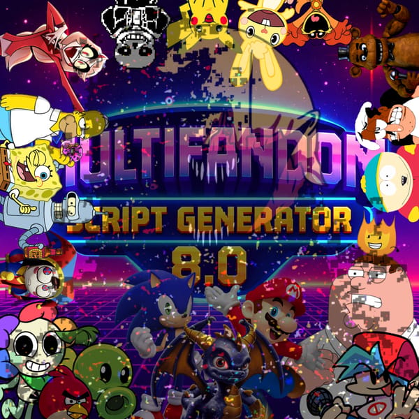 Multifandom Script Generator 8.0 (DEAD, GO TO 9.0)