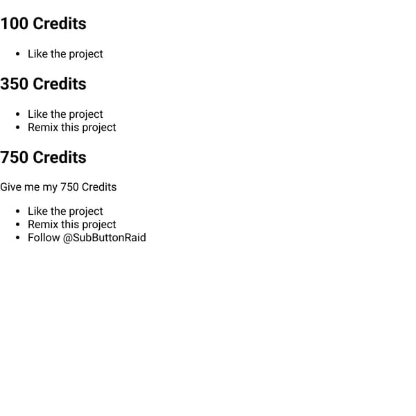 Blank Scrollable Page