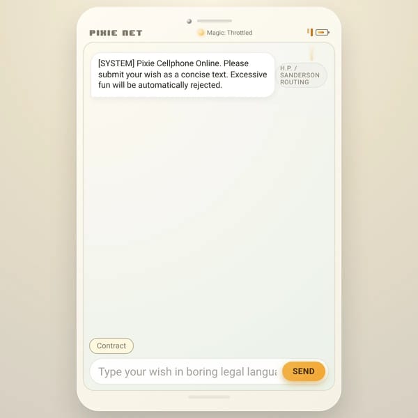 Pixie Cellphone Wish Simulator